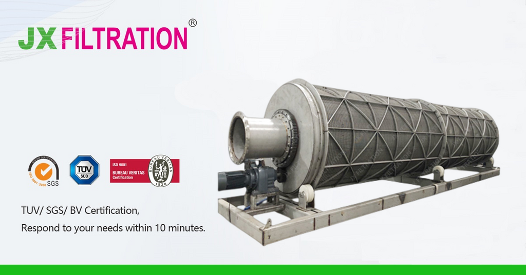Rotary Drum Filter Working Rotary Drum Filter